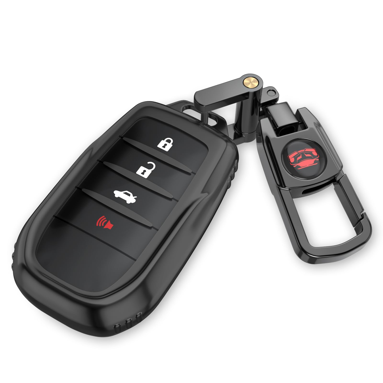 Für Toyota Schlüsselanhänger-Abdeckung. Keine Schrauben erforderlich. Für die Installation 2025 Camry, RAV4, 2021–2025 Venza, Sienna, 2019–2025 Land Cruiser, Fortuner, Mirai, 2023–2025 Highlander Für Toyota Schlüsselanhänger-Abdeckung. Keine Schrauben erforderlich. Für die Installation 2025 Camry, RAV4, 2021–2025 Venza, Sienna, 2019–2025 Land Cruiser, Fortuner, Mirai, 2023–2025 Highlander von QfungYe