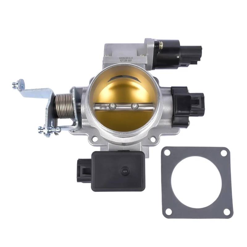62 mm Drosselklappengehäuse mit hohem Durchfluss, kompatibel mit Jeep Grand Cherokee, kompatibel mit Jeep Wrangler 4.0L, passend for 53032023AB AP01, Leistungssteigerung von Qgxzcgfxc