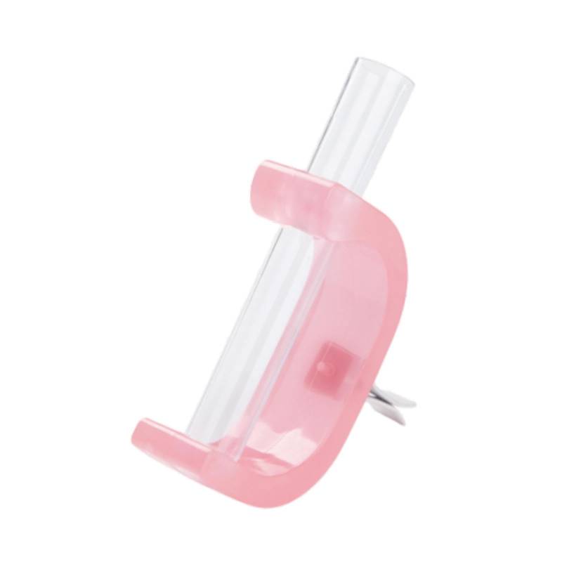 Qianly Auto Vase Vent Clip Auto Air Entlüftung Charm Autoblumen Vase Clip Car Decor Dekor, Rosa von Qianly