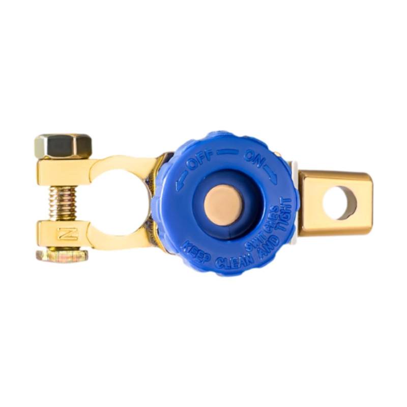 Qianly Klemmstecker Batterie-Isolator für Autos und Boote, Blau von Qianly