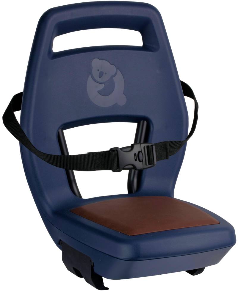 Qibbel Q342 Rücksitz 6+ Junior mit Fußstützen und Schutzplatten Marineblau von Qibbel
