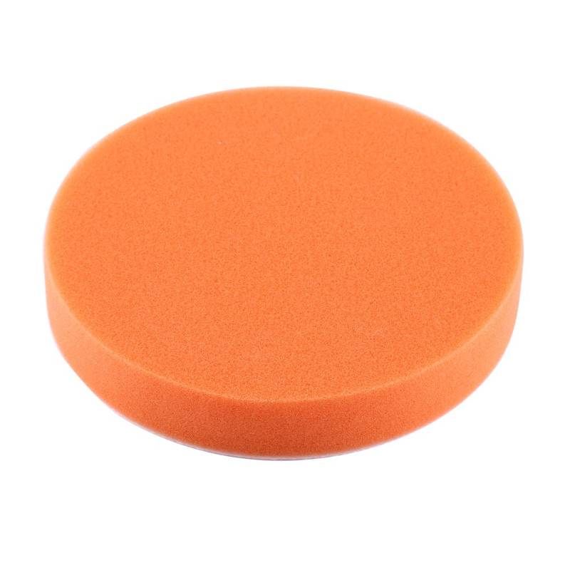 10 Stücke 6 "(150 mm) Polierschwamm Polierpolierpolier -Stag Ermüdung Werkzeugkit für den orangefarbenen Tampon -Politur von Qiilu