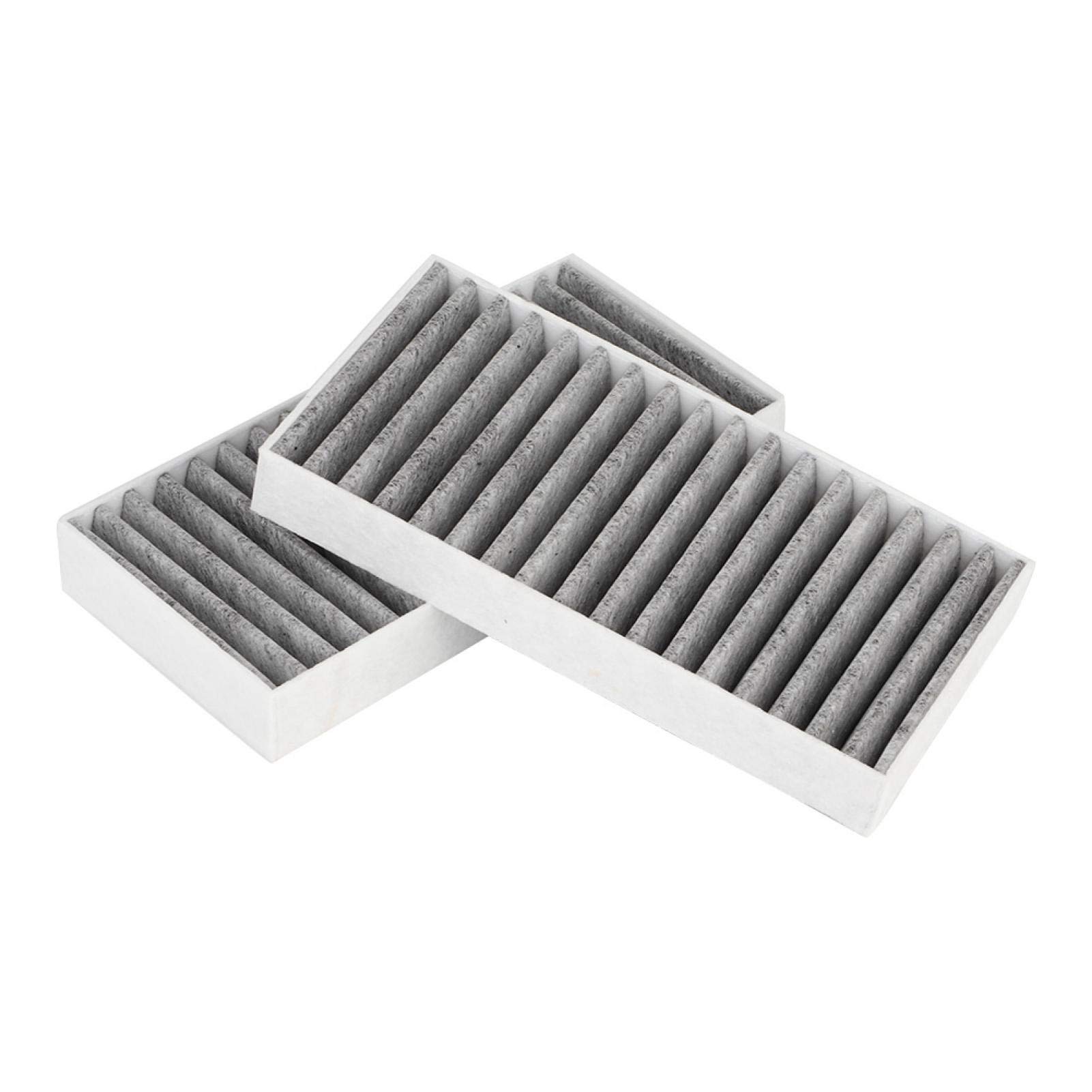 2008 jk cabin filter Qiilu Luftfilter, 2 Stk. Staubpollen-Luftfilter für Autokabine 55111302AA 68233626AA für 3.6L 2.8 3.8 3.6 V6 2008 jk cabin filter Qiilu Luftfilter, 2 Stk. Staubpollen-Luftfilter für Autokabine 55111302AA 68233626AA für 3.6L 2.8 3.8 3.6 V6 von Qiilu