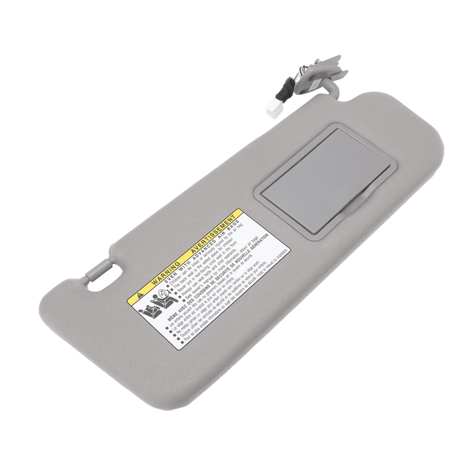 852013K010QD Auto-Sonnenblende, Sonnenblende mit Spiegel, Grauer -blockierender Ersatz für Hyundai Sonata 2006–2008 (Rechts) von Qiilu