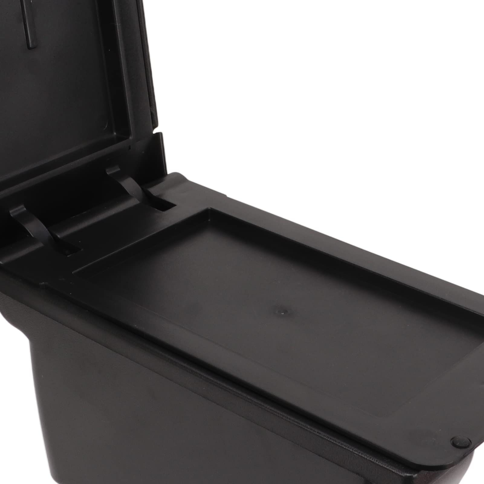 Auto-Armlehnenbox, für Suzuki VITARA Black Mittelkonsole Armlehnen-Aufbewahrungsbox Red Stitch mit USB-Schnittstelle von Qiilu