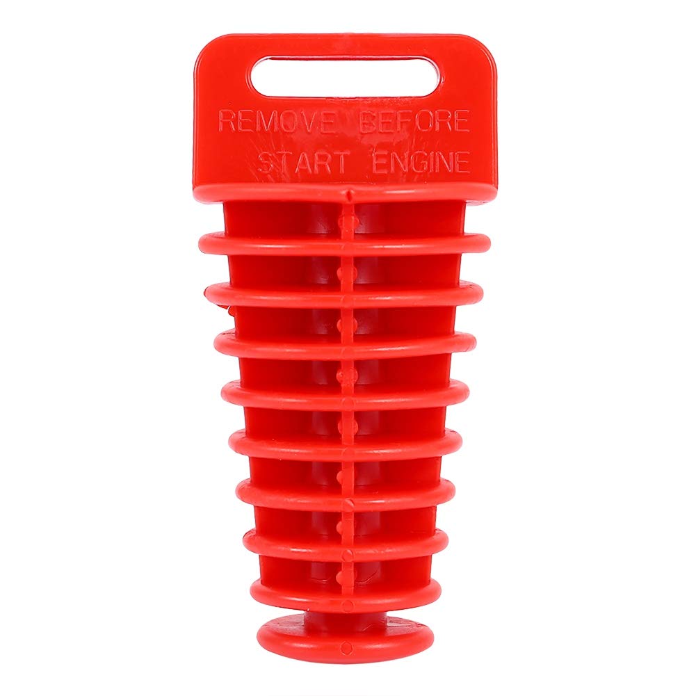 Exhaust Plug Qiilu Wasch Stopfen Gummi Motorrad Schalldämpfer Stecker Rot 98mm für die meisten 2-Takt/4-Takt Motorrad ATV Quad Exhaust Plug Qiilu Wasch Stopfen Gummi Motorrad Schalldämpfer Stecker Rot 98mm für die meisten 2-Takt/4-Takt Motorrad ATV Quad von Qiilu