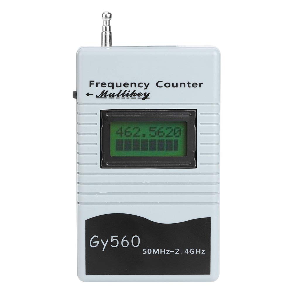 GY560 50 MHz bis 2,4 GHz, tragbarer Frequenzzähler, Zwei-Wege-Radiofrequenz-Messwerkzeug für Auto, Boot, GY560, Fahrzeugmontage von Qiilu