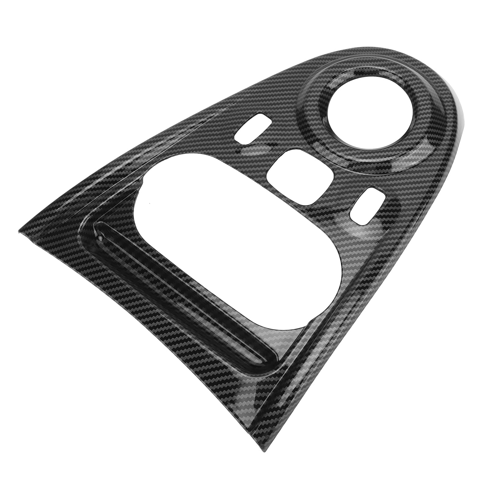 LHD Carbon Fiber Style Schalttafel-Abdeckungsleisten für Smart Fortwo/Forfour 453 2015–2021 von Qiilu