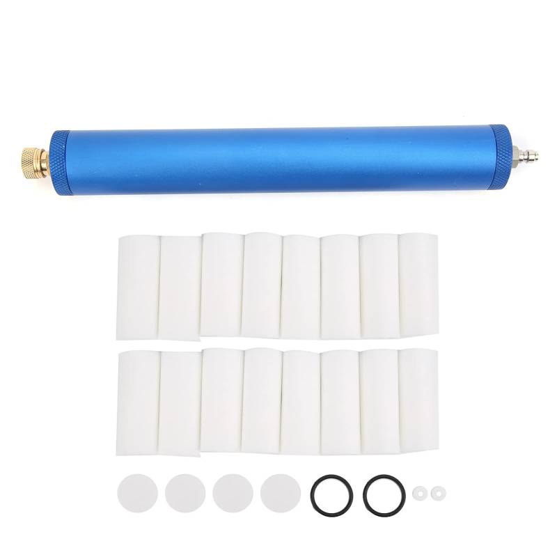 PCP Luftfilter, PCP-Luftfilterpumpe 30MPa Öl-Wasser-Abscheider Hochdruck mit 20 Filterelementen Automatische Wartungsreparatur von Qiilu