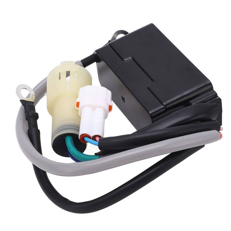 Qiilu Power Tilt Trim Relay, Automatisches Relais für Suzuki DF40A bis DF300A, Arbeitskontakt, Silber, Einrastmontage, 1A, OEM 38410 93J12/93J10, Außenbordzubehör von Qiilu