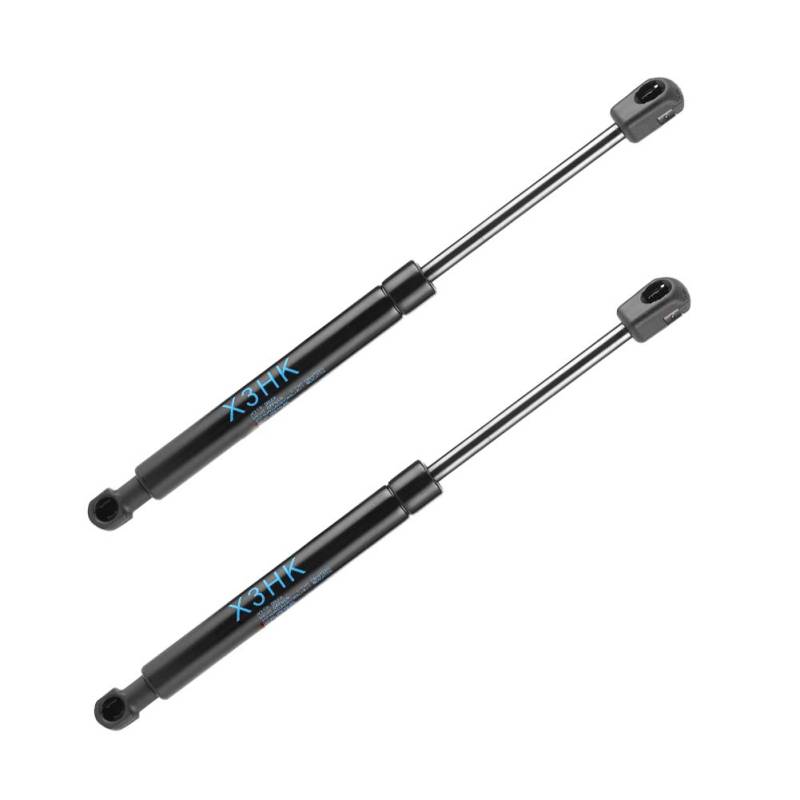 Paar vordere Motorhaubenstreben Gasdruckfedern Motorhaubenlift Gasdruckdämpfer 51233400352 51 23 3 400 352 für die Motorhaube Motorhaubenstoßdämpfer Passend für X3/E83 2004–2010 von Qiilu