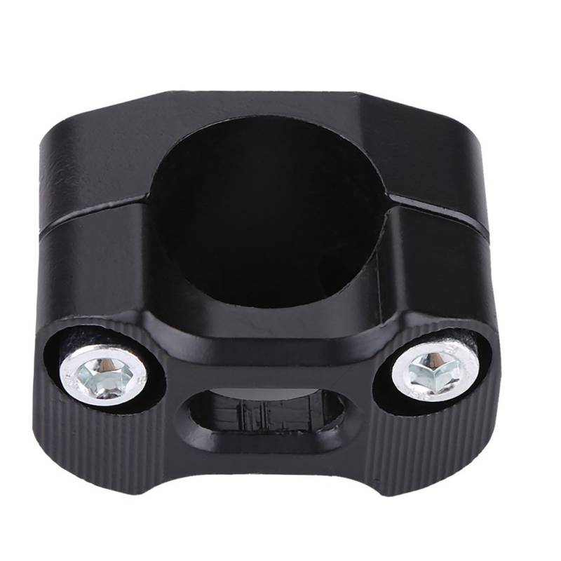 Qiilu Aluminium 28 mm 1 1/20,3 cm Motorrad Lenker Griff Fat Bar Mount Klemmen Riser von Qiilu