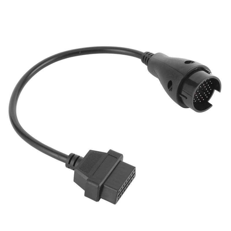 Diagnosekabel, Qiilu Autoreparaturstecker Diagnosewerkzeugkabel 38 Pin an OBDⅡ OBD2 16-poliger Adapterstecker Passend für Mercedes Benz Car Extension Adapter von Qiilu