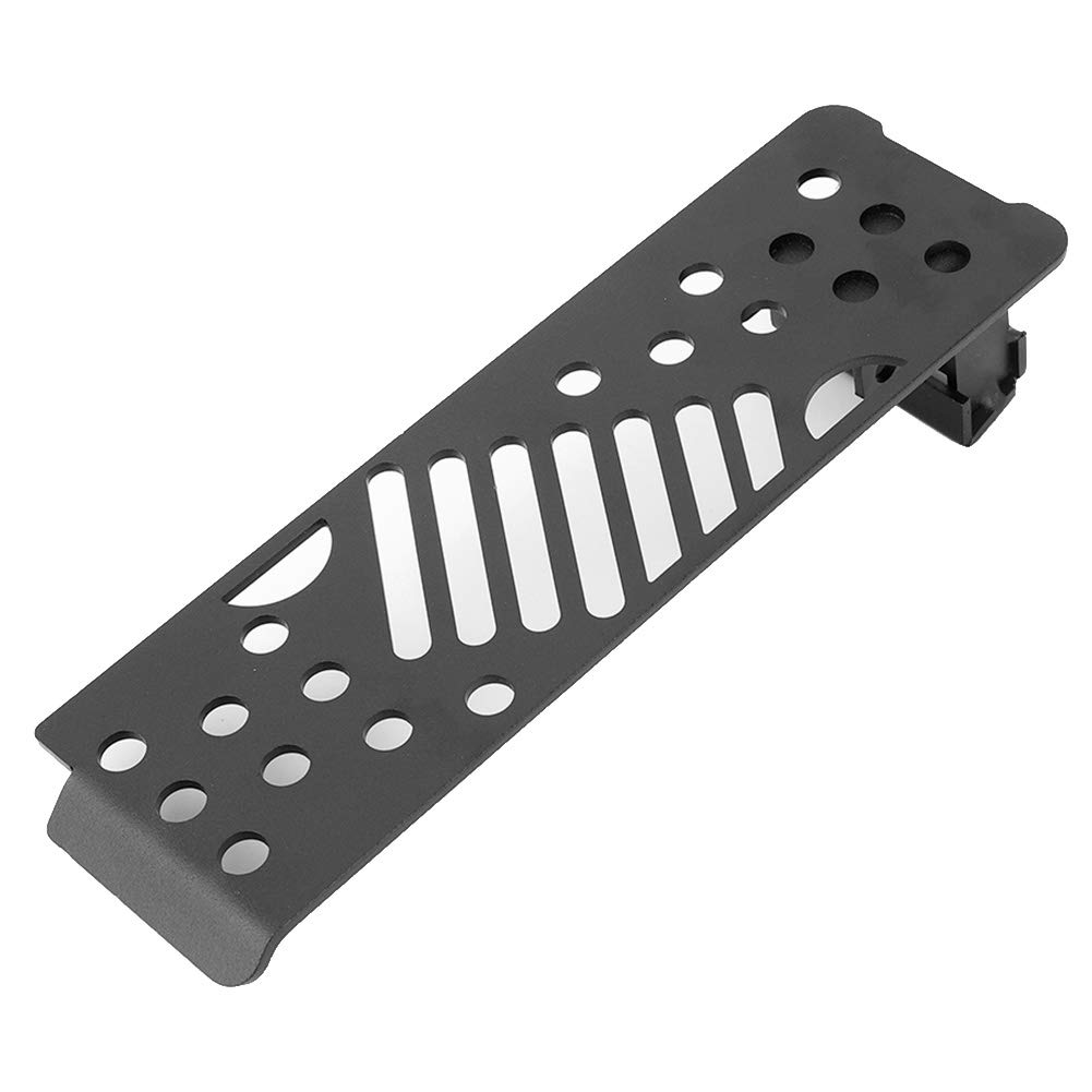 Qiilu Dead Pedal, linke Fußstütze Dead Pedal Fußstütze Pegs Panel Fit für Wrangler JL 18-19 von Qiilu