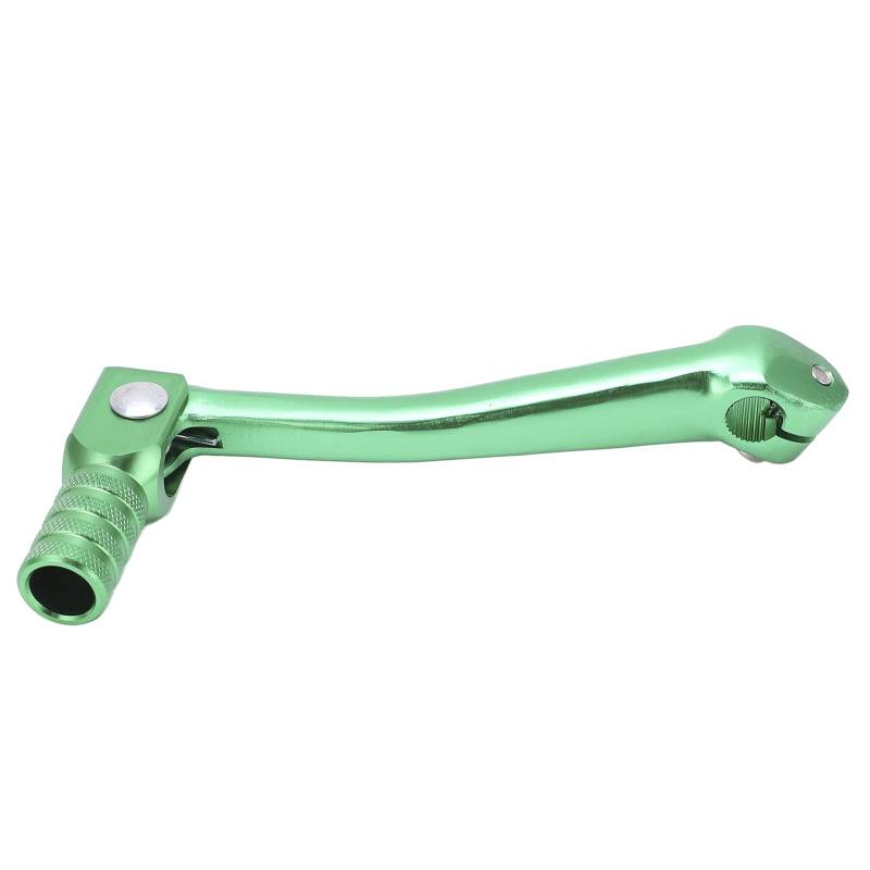 Qiilu Kickstarter Kickstarter Hebel Pedal Kickstarter Dirt Bike Sensitive CNC Aluminium Universal Motorradzubehör(Grün) von Qiilu