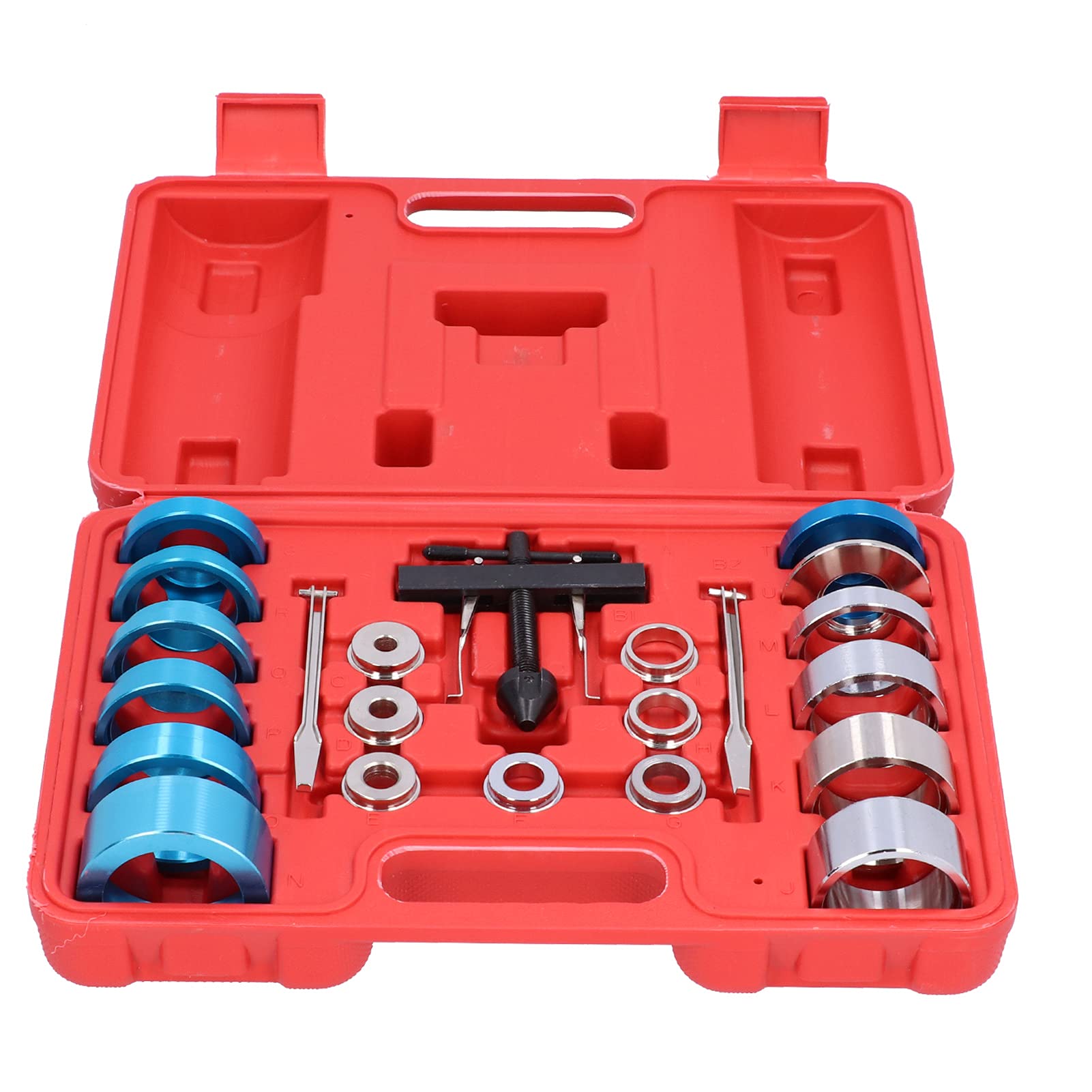 Qiilu Kurbelwellendichtring Ausbau Kit, Kurbelwellen-Nockenwellenöldichtring Ausbau Einbau Abzieher Adapter Kit Universal für Auto LV4QEK von Qiilu