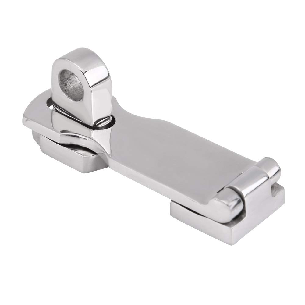 Qiilu Latch Hatch Fastener, Boot Edelstahl Locker Latch Clamp Anti-Rassel Marine Hatch Fastener 75MM Anti-Rattle Latch Fastener Clamp Qiilu Latch Hatch Fastener, Boot Edelstahl Locker Latch Clamp Anti-Rassel Marine Hatch Fastener 75MM Anti-Rattle Latch Fastener Clamp von Qiilu
