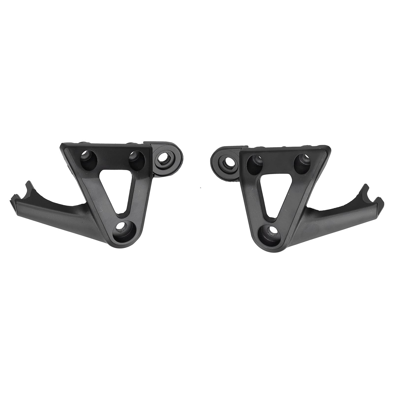 Qiilu Scheinwerferhalterung, Paar Scheinwerferhalterung Halterung Fit für Hornet 900 CB900 919 CB400 VTEC 1 2 3 4(Schwarz) von Qiilu