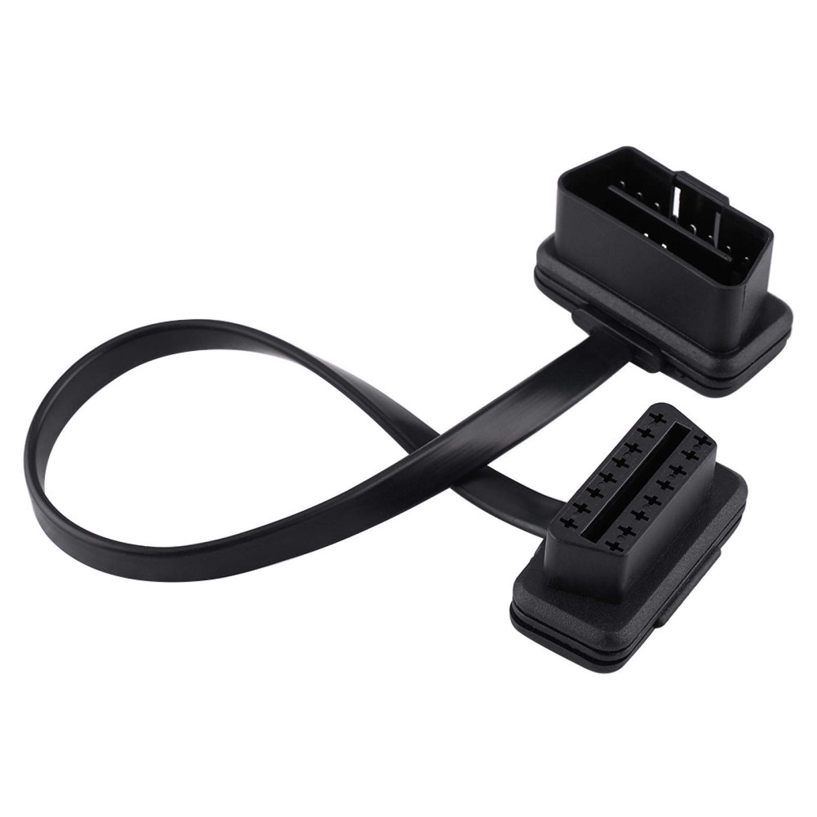 Qiilu Verlängerungskabel OBD2 von Stecker zu Buchse, Auto Auto 16-poliger OBD2-Diagnoseadapter für Verlängerungskabel von Stecker zu Buchse 30 cm / 12 Zoll Länge Verlängerungskabel Diagnoseauszug Qiilu Verlängerungskabel OBD2 von Stecker zu Buchse, Auto Auto 16-poliger OBD2-Diagnoseadapter für Verlängerungskabel von Stecker zu Buchse 30 cm / 12 Zoll Länge Verlängerungskabel Diagnoseauszug von Qiilu