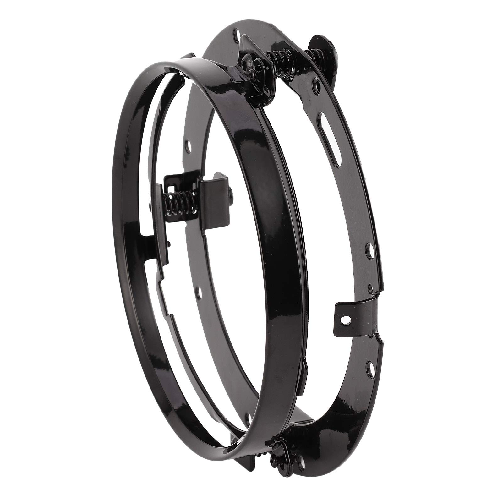 Scheinwerfer-Halterung, Scheinwerferhalterung Halterungen, Runder Scheinwerferhalter Befestigungssockel 18 cm (7 Zoll) passend für JK Autoscheinwerfer, FLD 2012-2013, Touring Modelle 1994-2013 Scheinwerfer-Halterung, Scheinwerferhalterung Halterungen, Runder Scheinwerferhalter Befestigungssockel 18 cm (7 Zoll) passend für JK Autoscheinwerfer, FLD 2012-2013, Touring Modelle 1994-2013 von Qiilu