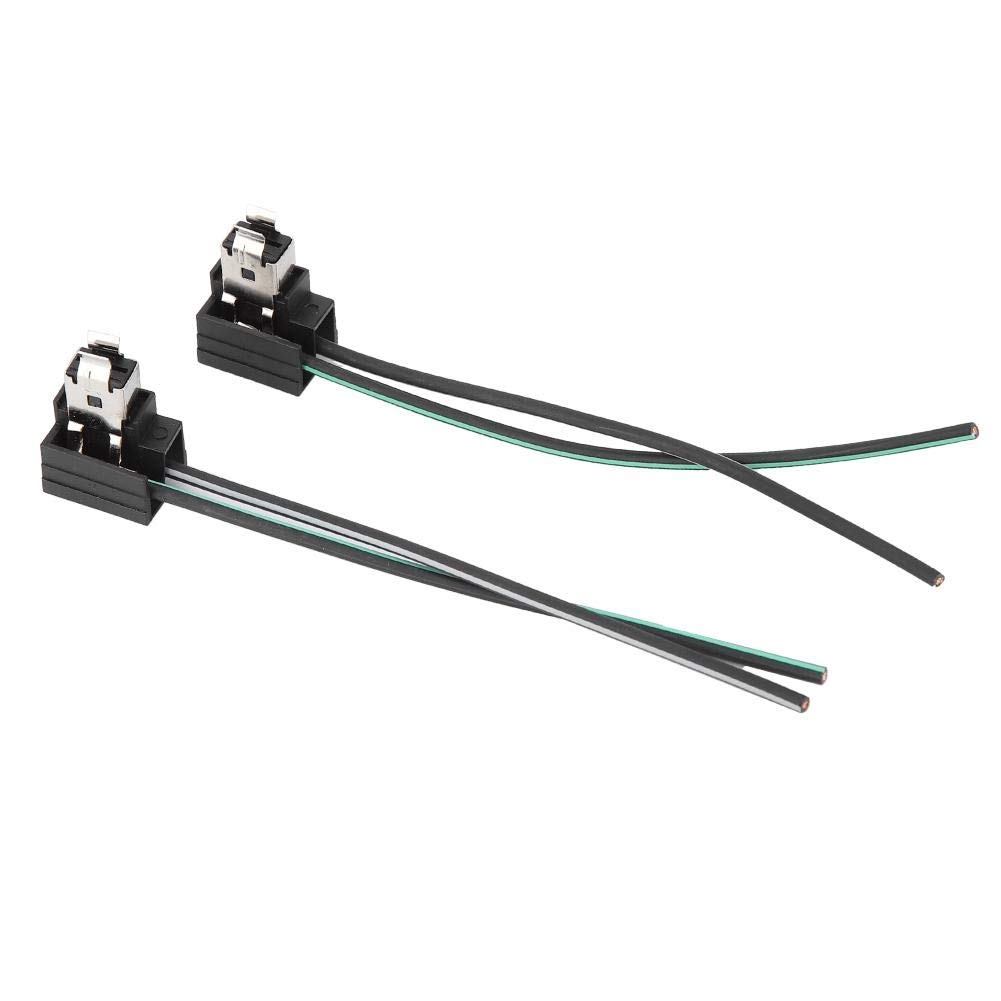 Steckerumbaukabel, Scheinwerfer Stecker Kabelbaumstecker 2 Stücke Sockel Kabelbaum für Scheinwerfersteckdose, Scheinwerfer Lampen Lampenfassung Kabelbaum Stecker Adapterleitung für H1-Lampe Steckerumbaukabel, Scheinwerfer Stecker Kabelbaumstecker 2 Stücke Sockel Kabelbaum für Scheinwerfersteckdose, Scheinwerfer Lampen Lampenfassung Kabelbaum Stecker Adapterleitung für H1-Lampe von Qiilu