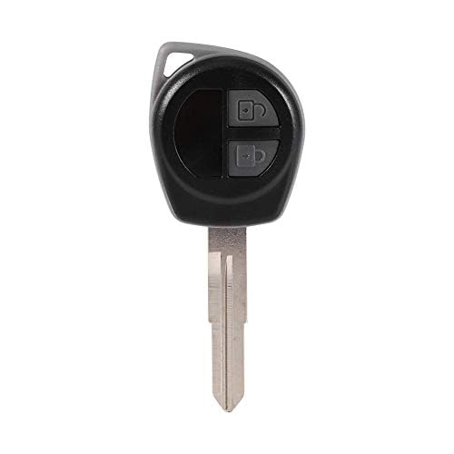 Schlüsselschalenetui, 2 Tasten Remote Key Shell Case Fob Passend für Vitara Swift Ignis SX4 Liana Alto von Qiilu