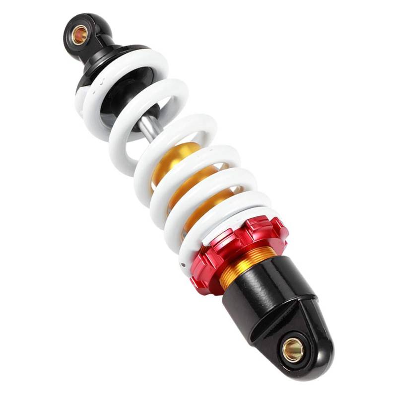 Stoßdämpfer, 260mm Hinterer Fahrwerk Federbein Stoßdämpfer Hinterachse Dämpfer Suspension Strut Shock Absorber Stoßdämpfer-Federungsdämpfer für Dirt Pit PRO Bike Trail von Qiilu