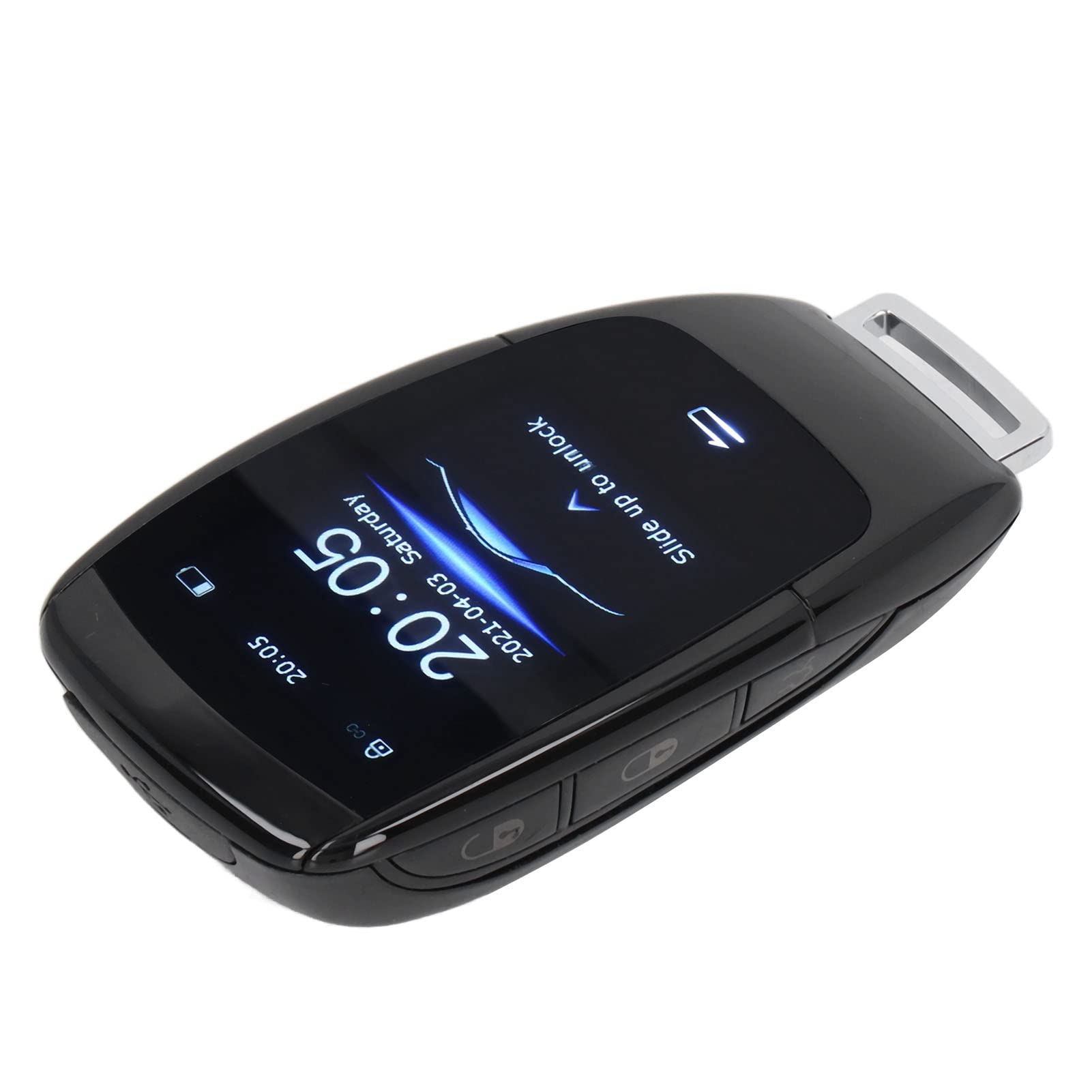Universal TK900 LCD Touch Screen Smart Key Remote Keyless Entry für Auto Start Stop Taste Modelle (Schwarz) von Qiilu