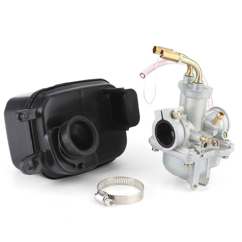 Vergaser, 20 mm Vergaser Vergaser mit Luftfilter-Kit Passend für PW50 PY50 Peewee 50 von Qiilu