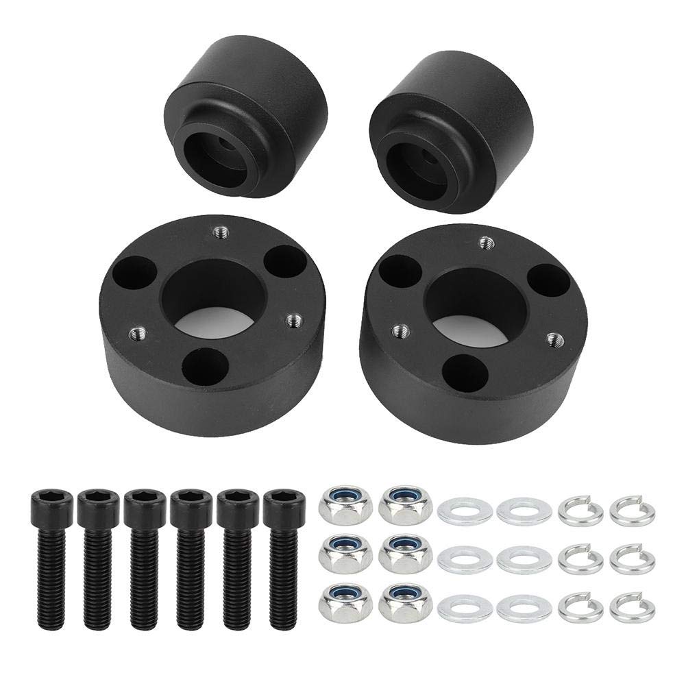 Front Leveling Lift Kit, 3" vorn und 2" hinten Nivellier-Lift-Kit für 1500 2009-2018 4WD, Abstandshalter für den Vorderradheber Hebeblöcke Hinten Front Leveling Lift Kit, 3" vorn und 2" hinten Nivellier-Lift-Kit für 1500 2009-2018 4WD, Abstandshalter für den Vorderradheber Hebeblöcke Hinten von Qiilu