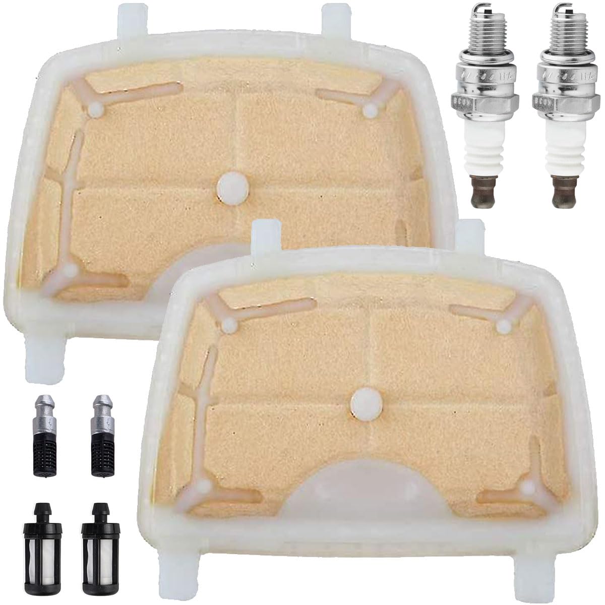 Qiuwanzia Luftfilter-Service-Kit für Stihl MS171 MS171C MS181 MS181C MS211 MS211C Kettensäge, ersetzt Teile 1139 120 1602 11391201602, 1139-120-1602 mit Zündkerzen-Kraftstofffilter Qiuwanzia Luftfilter-Service-Kit für Stihl MS171 MS171C MS181 MS181C MS211 MS211C Kettensäge, ersetzt Teile 1139 120 1602 11391201602, 1139-120-1602 mit Zündkerzen-Kraftstofffilter von Qiuwanzia