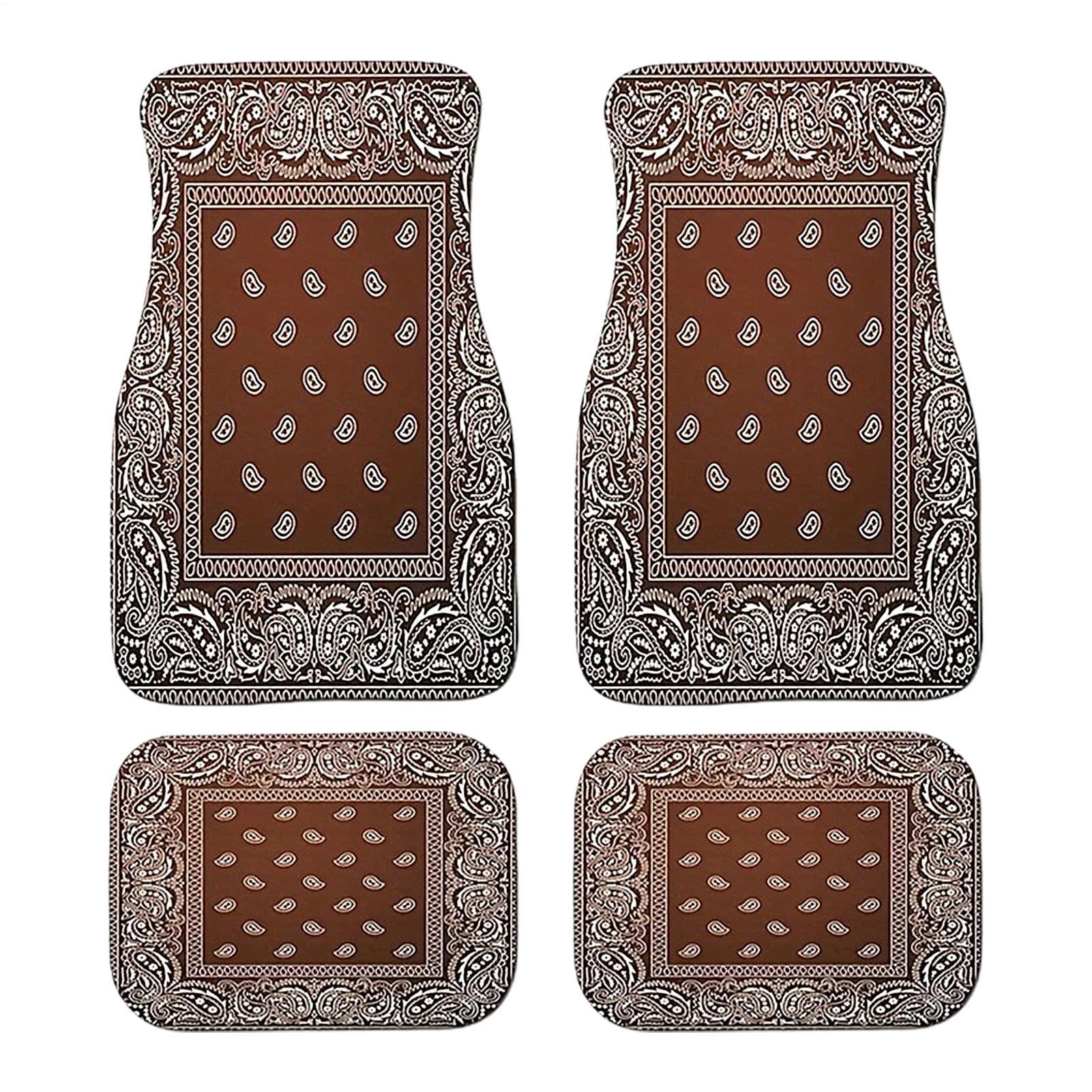 Auto Bodenmatten, Automatten, Boho-Auto-Fußmatte, Anti-Rutsch-Kissen Staubdichte Automatten, Auto Car Mats, Bohemian Auto Accessories Schutz Vor Schnee, Schlamm, Regen Auto Bodenmatten, Automatten, Boho-Auto-Fußmatte, Anti-Rutsch-Kissen Staubdichte Automatten, Auto Car Mats, Bohemian Auto Accessories Schutz Vor Schnee, Schlamm, Regen von Qiwieod