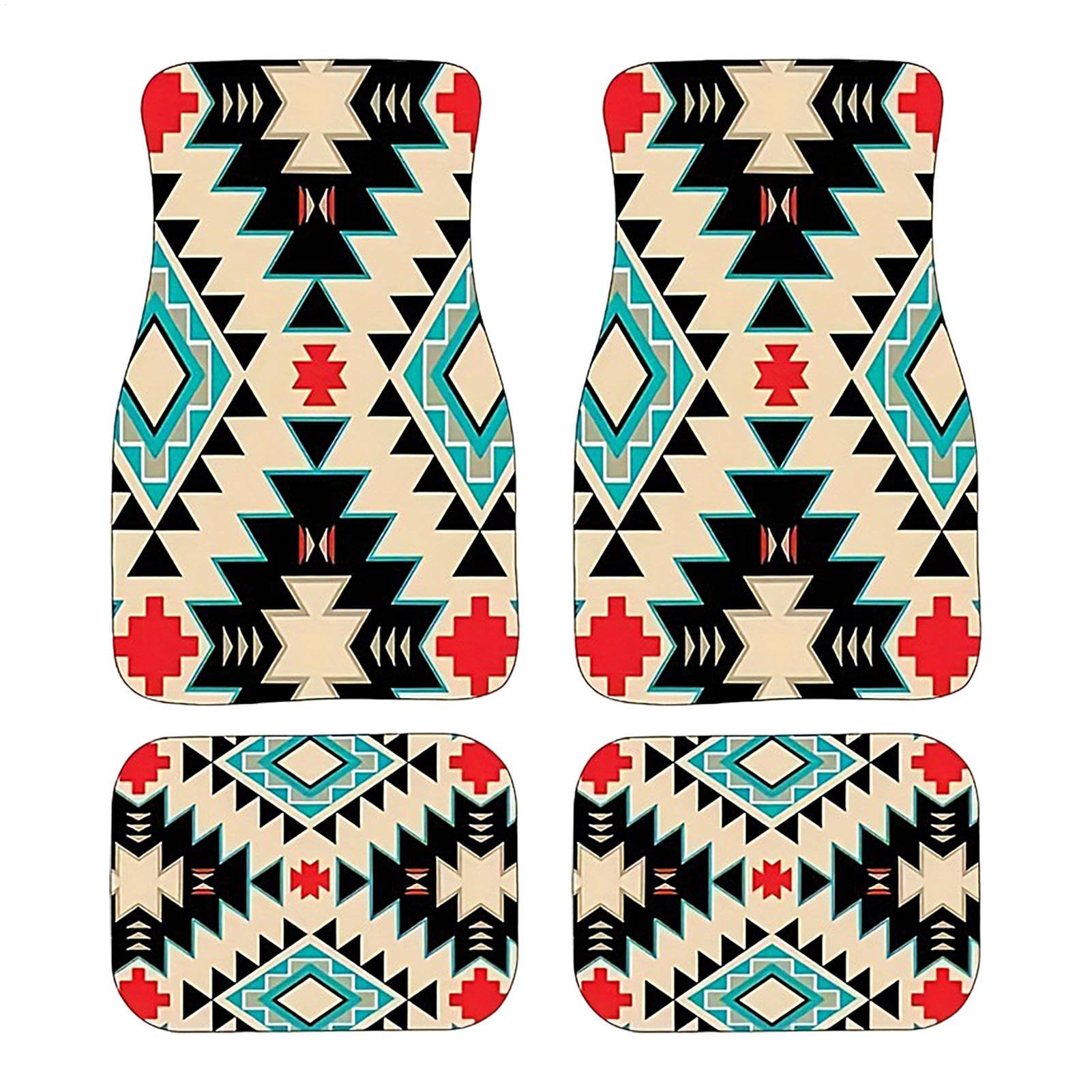Auto Bodenmatten, Automatten, Boho-Auto-Fußmatte, Anti-Rutsch-Kissen Staubdichte Automatten, Auto Car Mats, Bohemian Auto Accessories Schutz Vor Schnee, Schlamm, Regen Auto Bodenmatten, Automatten, Boho-Auto-Fußmatte, Anti-Rutsch-Kissen Staubdichte Automatten, Auto Car Mats, Bohemian Auto Accessories Schutz Vor Schnee, Schlamm, Regen von Qiwieod