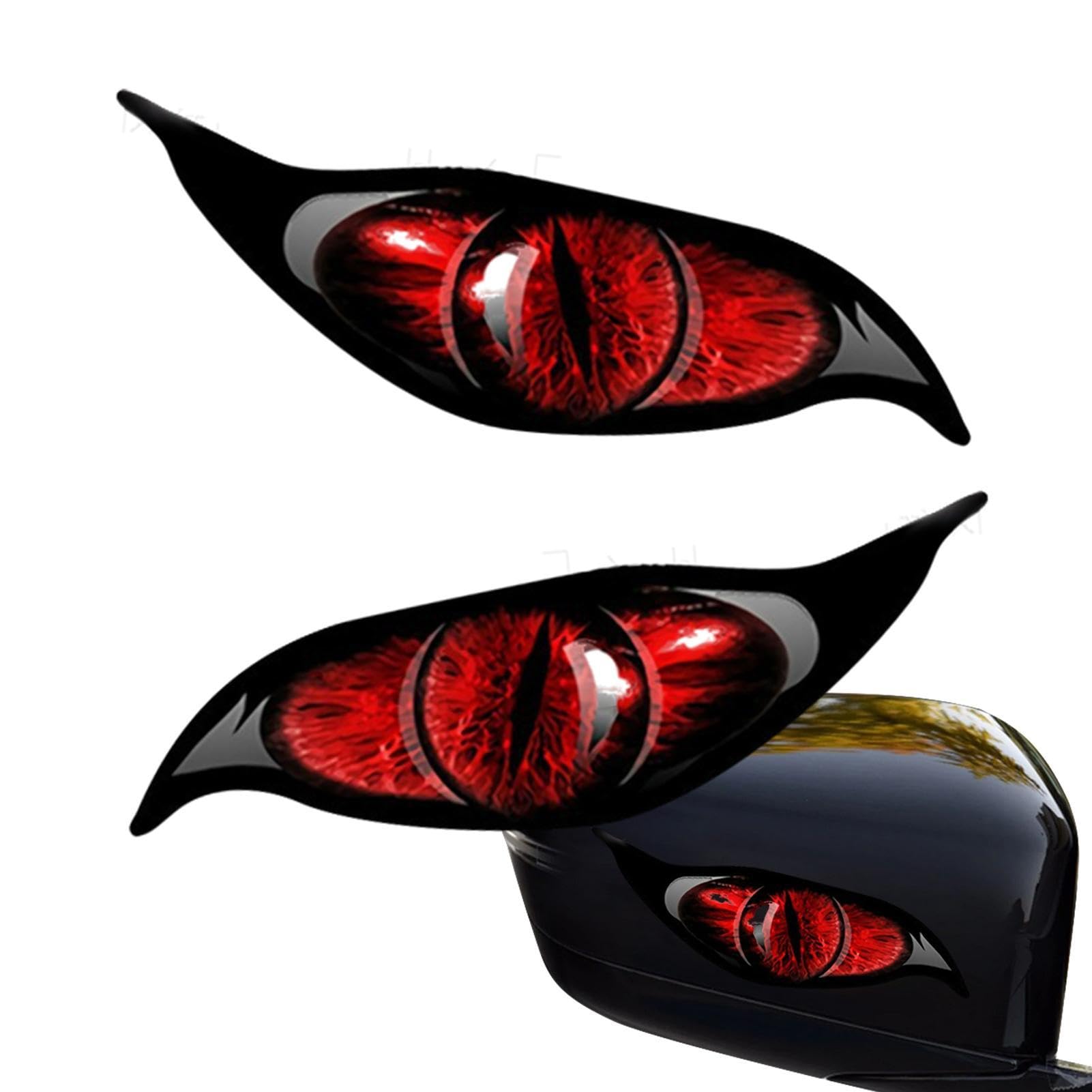 Qiwieod Aufkleber Für Die Augen Auto Augenaufkleber, 2 Stück Reflektierender Augenaufkleber Für Auto Simulation Katzenaugenaufkleber Ab Reflektierende Autoaufkleber Qiwieod Aufkleber Für Die Augen Auto Augenaufkleber, 2 Stück Reflektierender Augenaufkleber Für Auto Simulation Katzenaugenaufkleber Ab Reflektierende Autoaufkleber von Qiwieod