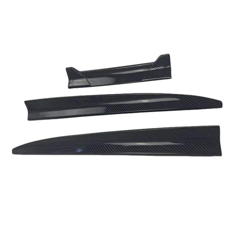 Auto Spoiler Wing Auto Spoiler Dach Hinten Schwanz Flügel Stamm DIY Refit Dekoration Auto Racing Für Clio 4 Schwanz Spoiler Flügel(Style 1 Carbon Look) von Qjahxkf