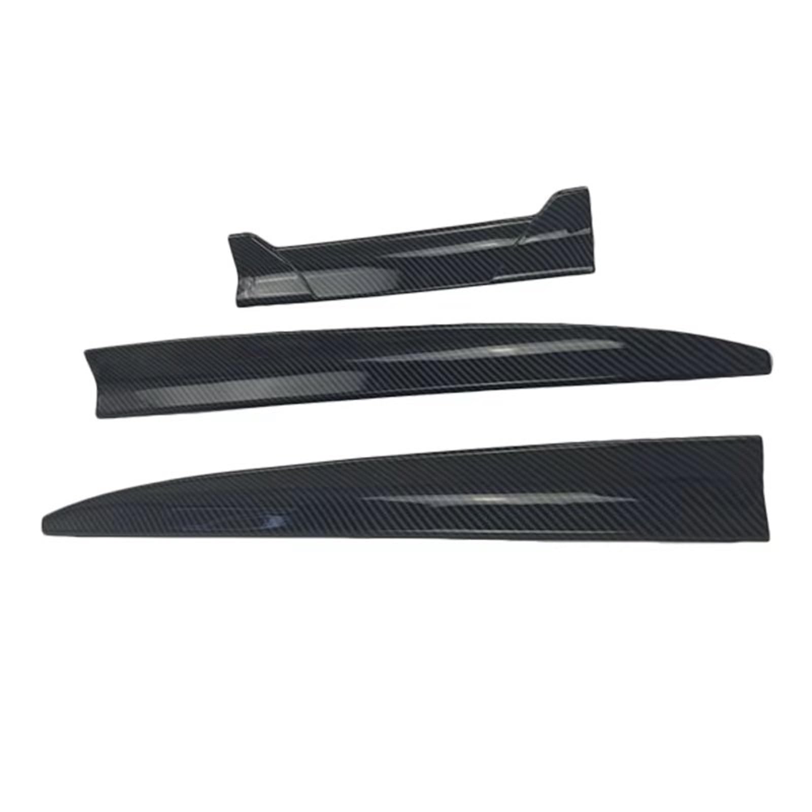 Auto Spoiler Wing Auto Universal Dachspoiler Heckspoiler Kofferraumflügel DIY Refit Spoiler Poiler Wing Racing Trunk AUT Schwanz Spoiler Flügel(Style 1 Carbon Look) von Qjahxkf