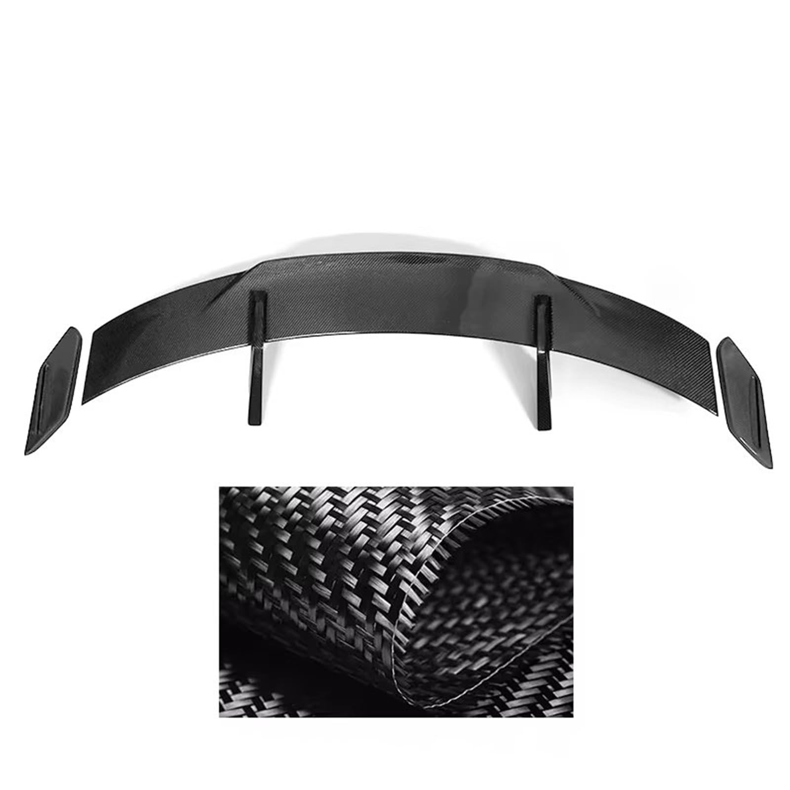 Auto Spoiler Wing Carbon Fiber Spoiler Für G82 G22 G26 Für M4 4 Serie Auto Hinten Boot Flügel Universal M430i M440i 2021 2022 Schwanz Spoiler Flügel(Real Carbon Fiber) von Qjahxkf