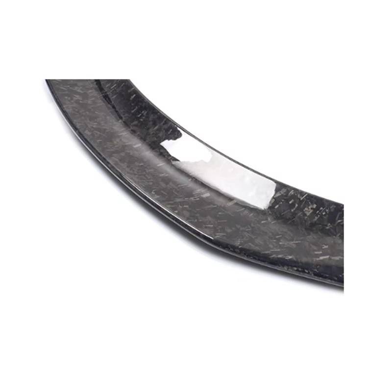 Auto Spoiler Wing FD Real Carbon Fiber Auto Heckspoiler Lippe Spoiler Für Taycan/Turbo S 2019 2020 2021 2022 2023 Schwanz Spoiler Flügel(Forged Carbon) von Qjahxkf