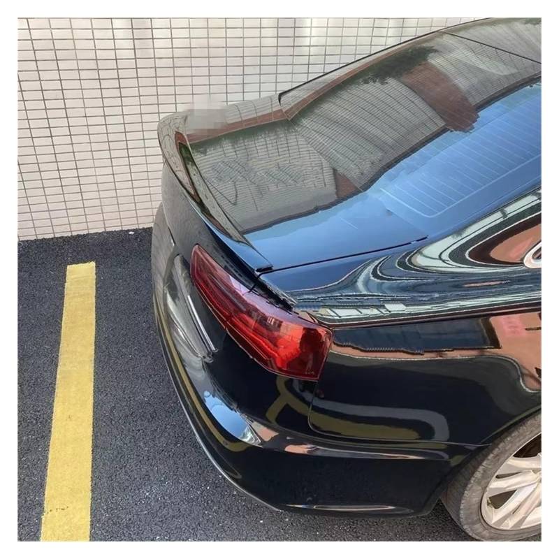 Auto Spoiler Wing Für A6 S6 C7 Limousine HK Stil Geschmiedet Real Carbon Fiber Heckspoiler Stamm Flügel 2012 2013 2014 2015 2016 2017 2018 Schwanz Spoiler Flügel(12-15 real Carbon) von Qjahxkf