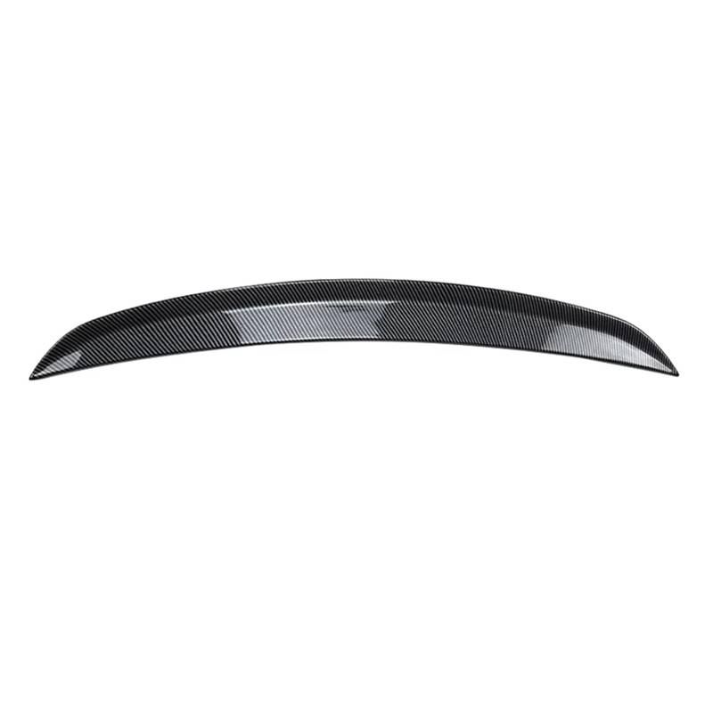 Auto Spoiler Wing Für Benz A-Klasse W177 A160 A180 A200 A220 A45 A35 2018 2019 2020 2021 2022 2023 Heckspoilerflügel Schwanz Spoiler Flügel(Carbon Fiber Look) von Qjahxkf