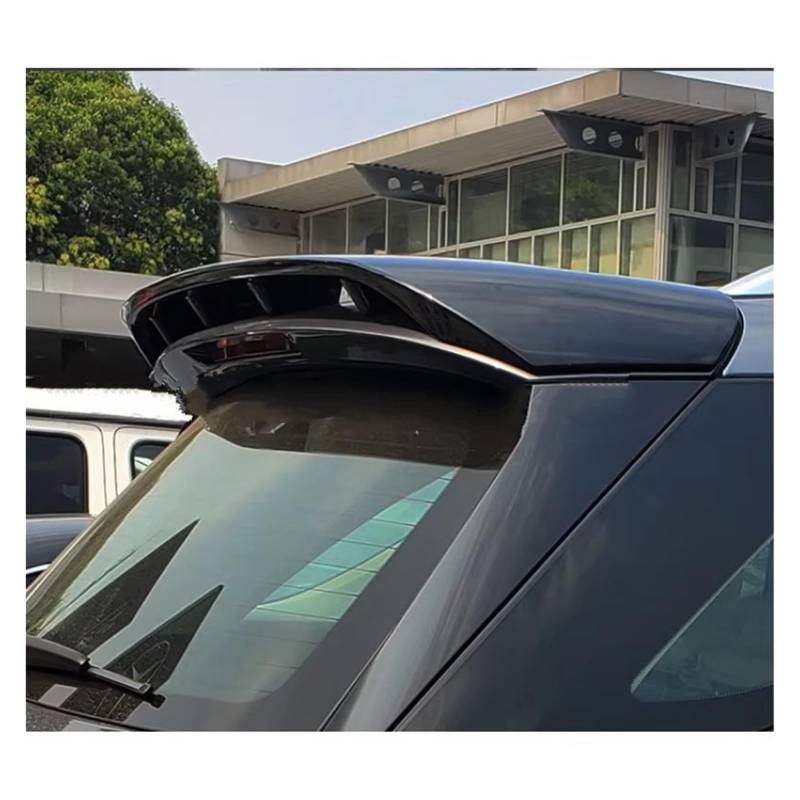 Auto Spoiler Wing Für Benz W167 Für GLE Dachspoiler Klasse ML-Klasse 2019 2020 ABS-Kunststoff Unlackiert Farbe Heckspoilerlippe Schwanz Spoiler Flügel(Carbon Fiber Pattern) von Qjahxkf