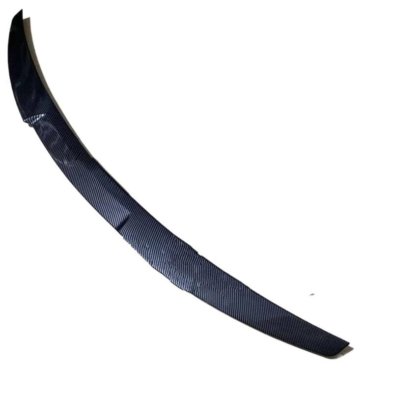Auto Spoiler Wing Für Chevrolet Für Malibu XL Spoiler 2016 2017-2022 Jahr Glänzend Carbon Fiber Hinten Flügel Für M4 Stil Auto Refitt Spoiler Schwanz Spoiler Flügel(Carbon Fiber Color) von Qjahxkf