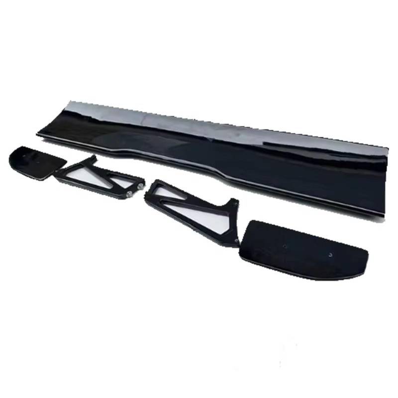 Auto Spoiler Wing Für M2 Für M3 Für M4 Universal Gts Spoiler Rkp Stil Echte Kohlefaser Heckflügel Kofferraumlippe Autoprodukte Schwanz Spoiler Flügel(Gloss Black) von Qjahxkf