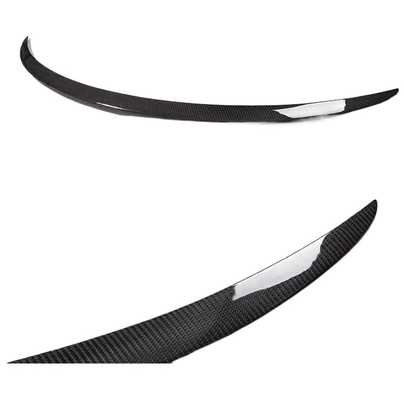 Auto Spoiler Wing Für Tesla Neue Für Modell Y 2024 Stamm Flügel Spoiler Für Tesla Für Modell 3 Highland Modely Real Carbon Fiber Schwanz Spoiler Flügel(F) von Qjahxkf