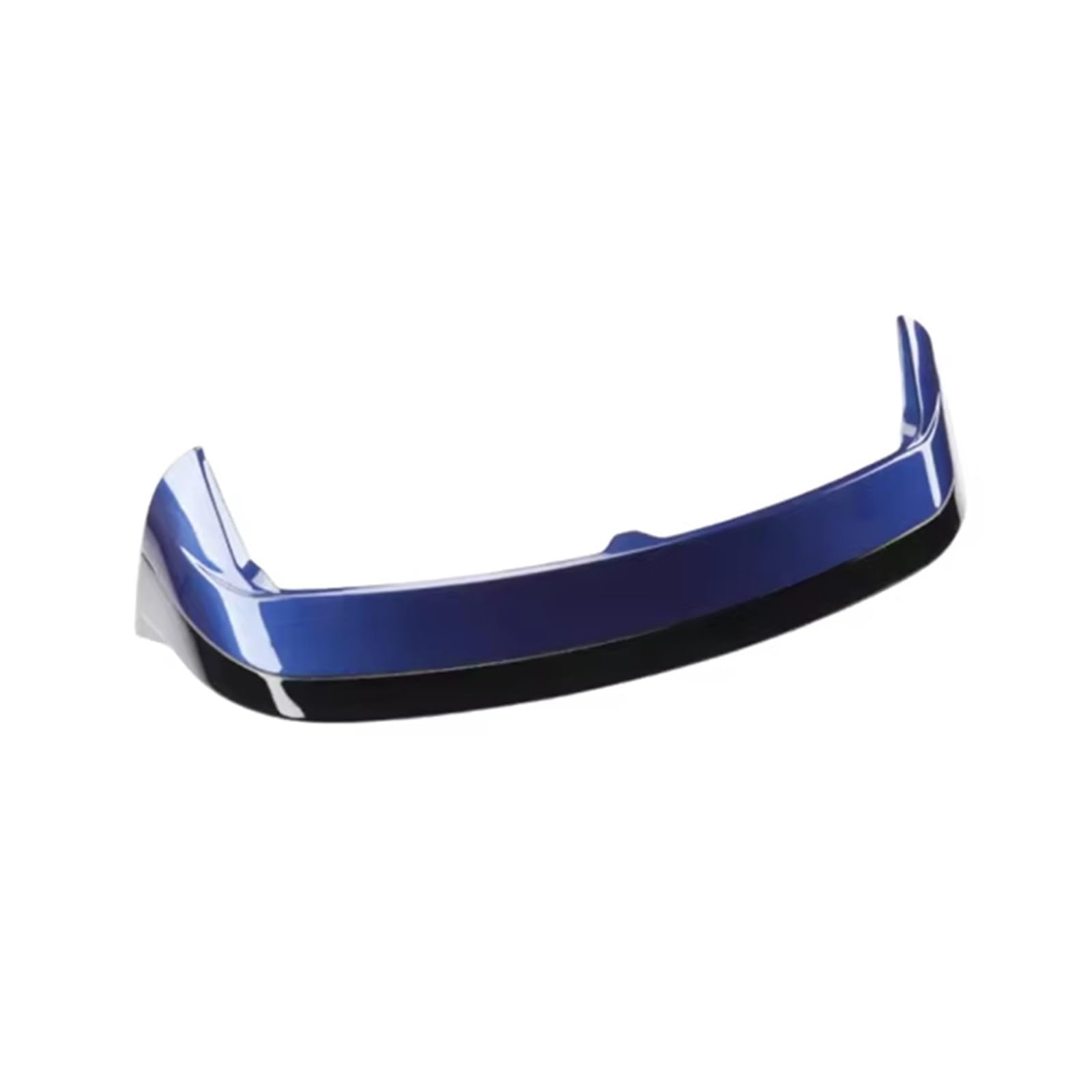 Auto Spoiler Wing Für VW Für Golf 8 MK8-Linie Für GTI Für GTD Für GTE 2020 2021 2022 2023 ABS-Kohlefaser-Heckspoiler Schwanz Spoiler Flügel(Black with Blue 2) von Qjahxkf