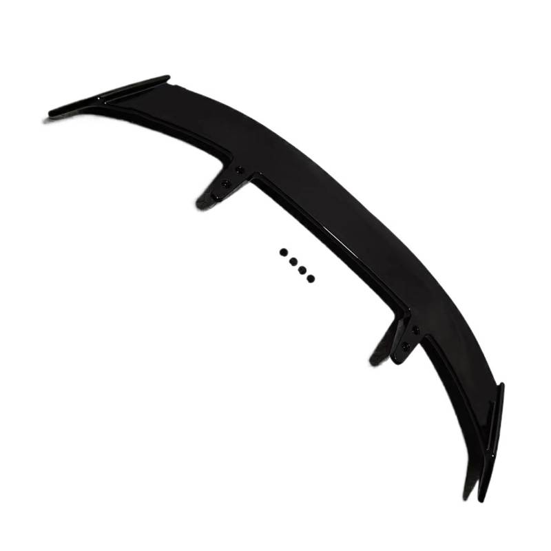Auto Spoiler Wing Heckspoilerkappe Kofferraumdachlippe Spoilerflügel Auto Hecklippenabdeckung Für Hyundai Für I30 Fließheck 2008-2023 ABS Schwanz Spoiler Flügel(Gloss Black) von Qjahxkf