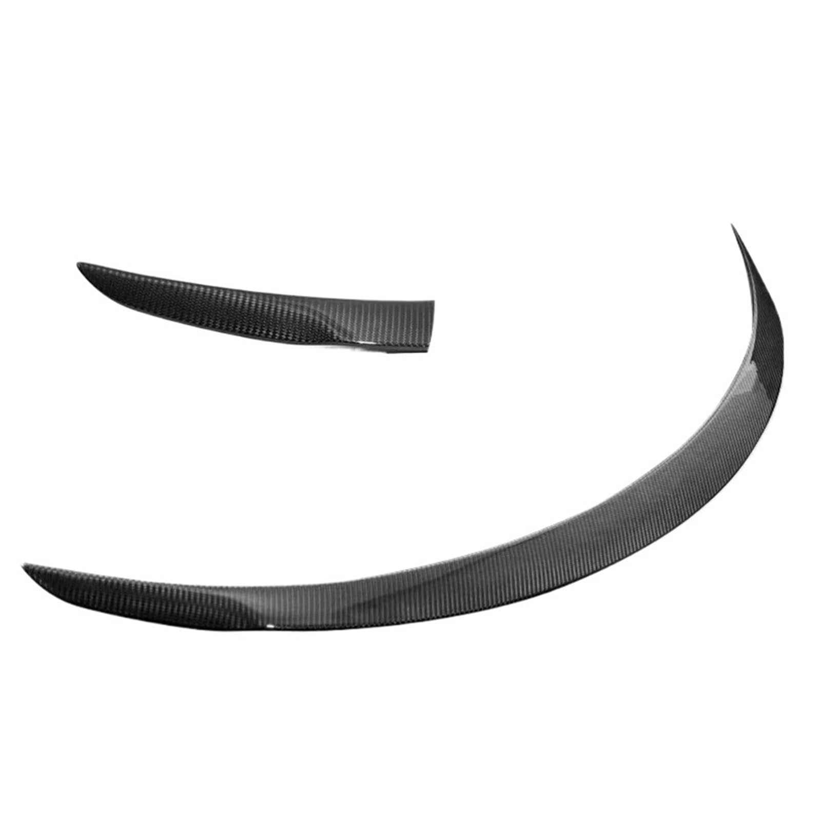 Auto Spoiler Wing Real Carbon Fiber Heckspoiler Für Tesla Für Modell 3 Highland Hinten Stamm Flügel Version Auto Zubehör Schwanz Spoiler Flügel(Glossy) von Qjahxkf