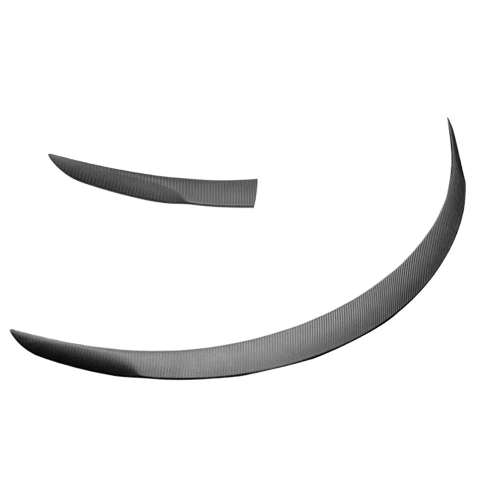 Auto Spoiler Wing Real Carbon Fiber Heckspoiler Für Tesla Für Modell 3 Highland Hinten Stamm Flügel Version Auto Zubehör Schwanz Spoiler Flügel(Matte) von Qjahxkf