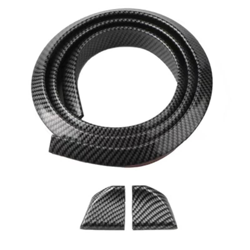 Auto Spoiler Wing Universal 1,5 M Auto Spoiler Auto Frei Perforiert Center Flügel Stamm Spoiler Flügel Stamm Dekoration Feste Wind Flügel Schwanz Spoiler Flügel(Carbon Fiber) von Qjahxkf