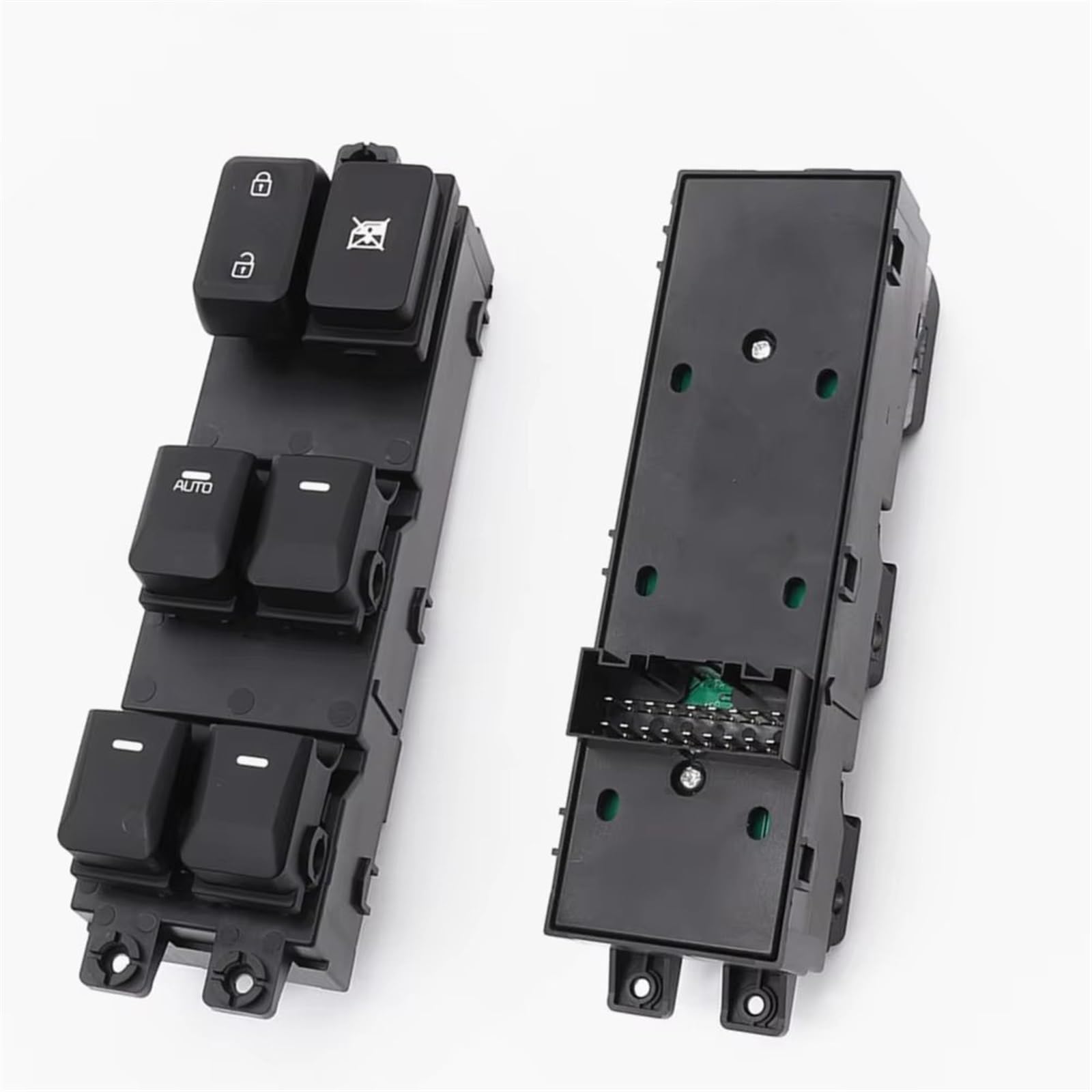 Fensterschalter Neue Electric Power Master Fenster Control Schalter Taste Für Kia Morning Picanto TA 2011 2012 2013 2014 2015 2016 2017 93570-1Y200 Elektrischer Fensterheberregler(18 Pins) von Qjahxkf